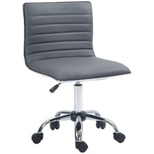 HOMCOM Armless Mid-Back