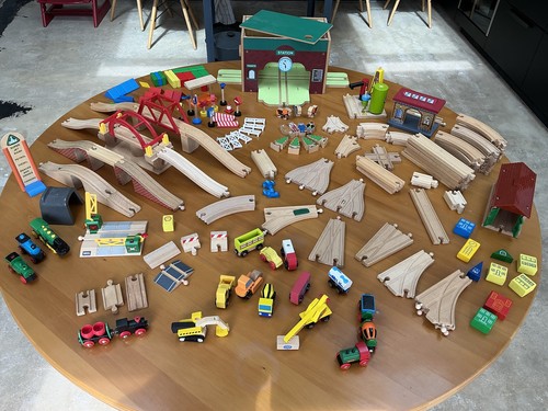 Brio large wooden train - large, set