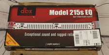 DBX By Harman 215s EQ Dual 15 Band Graphic Equaliser