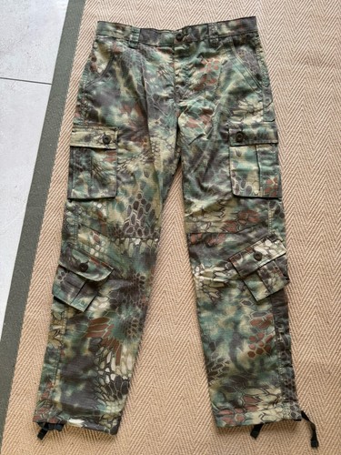 Snake skin camo trousers - trousers, w34