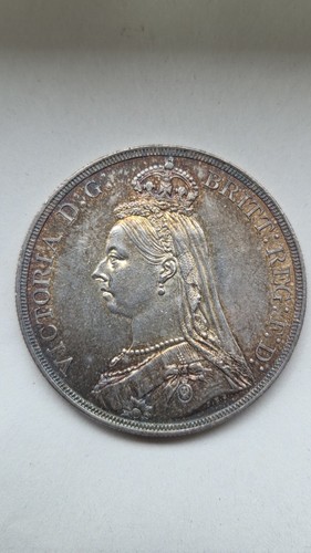 Victoria 1887 crown - 1887,
