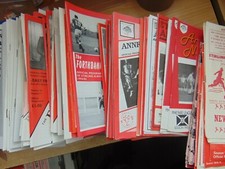 UPDATED 5/9/25 -Stirling Albion Home Programmes Pre 2000, Choose Games from Menu