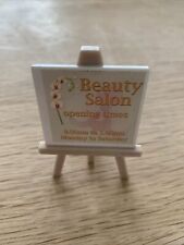 SYLVANIAN FAMILIES - HAIR AND BEAUTY SALON Sign Store Front Poster