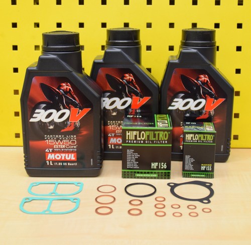 Oil filter seals motul 300v - filter,