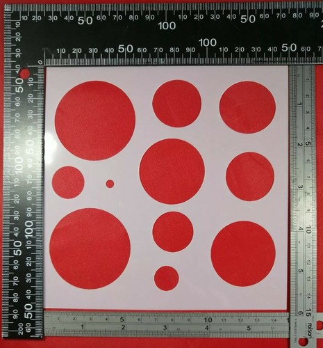 Circle spot stencil - spot,