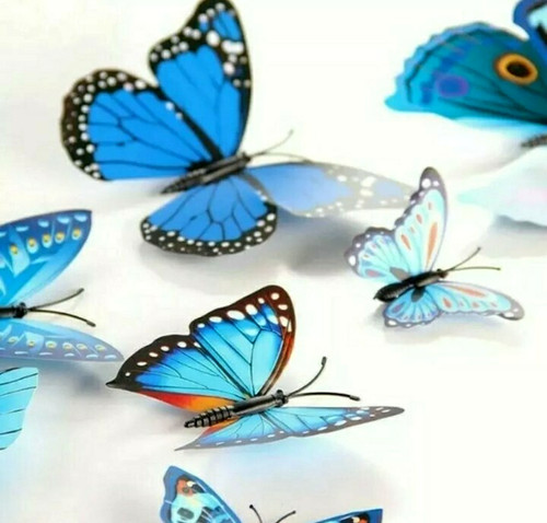 Butterfly magnetic decoration - magnetic,
