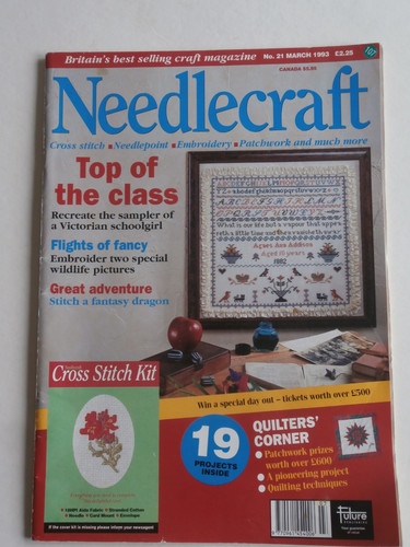 Needlecraft magazine cross - magazine,
