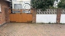 Wooden Driveway Gates Heavy Duty 2400mm Wide (1200 Each)