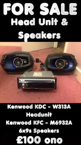 Kenwood kdc w313a headunit - w313a, &