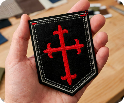 Gothic crusader red - crusader, on