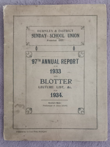 Burnley district sunday - &,
