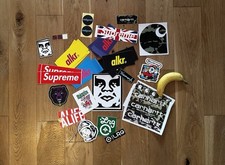 Genuine Decals Stickers X 1 Mishka Obey Supreme ALIFE Billionaire Boys Club