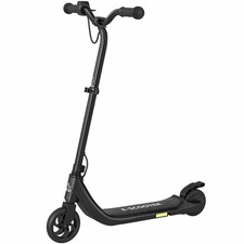HOMCOM 120W Electric Scooter w/ Rear Brake - Black