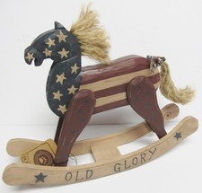 Boyds #658173 Old Glory WOODEN