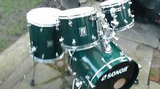 SONOR drum kit "S" Series Green Lacquer