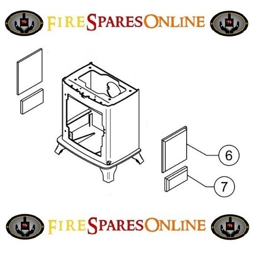 Yeoman stove spares suit - to,