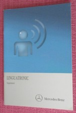 (2013) MERCEDES-BENZ LINGUATRONIC OWNERS MANUAL - HANDBOOK CLASS A B C E M S SL 