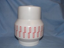1950s Glass Lampshade White