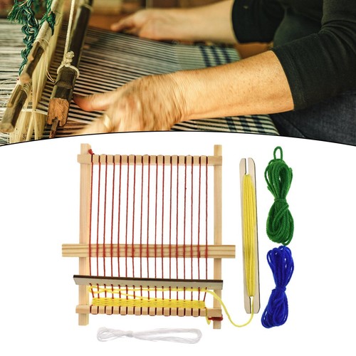 Wooden weaving loom diy - wooden,