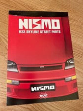 Nismo Old Logo Brochure Parts