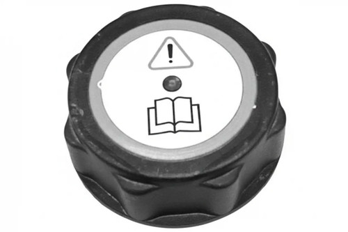 Coolant reservoir cap plastic - coolant,