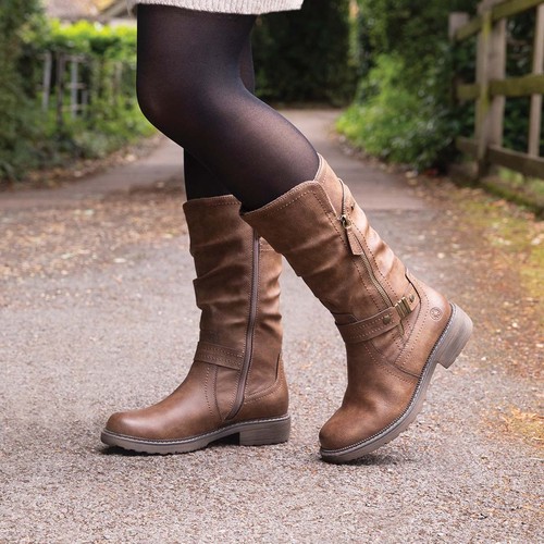Relife womens boots brown - womens,