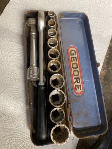 Gedore vintage socket set - gedore,