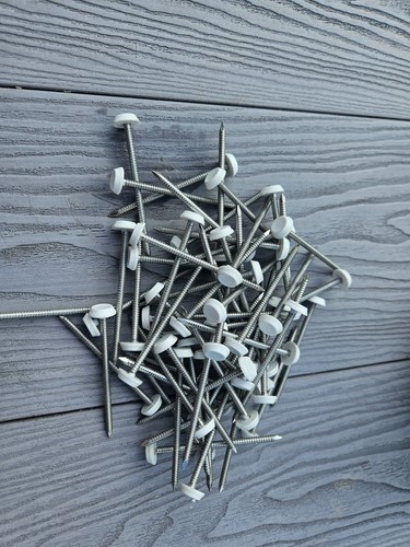 Large white 60mm polytops - 60mm,