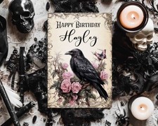 Personalised gothic birthday - personalised,