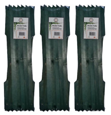 3 Garden Gardeners Wooden Trellis Green Coloured Expanding Expandable 6 x 1ft
