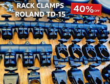 Roland TD-15 Rack Clamps