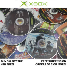 Loose Xbox (Original) Games -