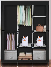 71" Portable Closet Wardrobe