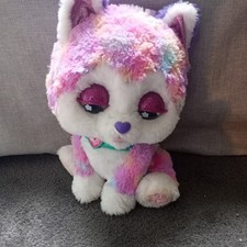 Vtech Hope The Rainbow Husky Soft Plush Toy Talking Dog Vet 12" Working