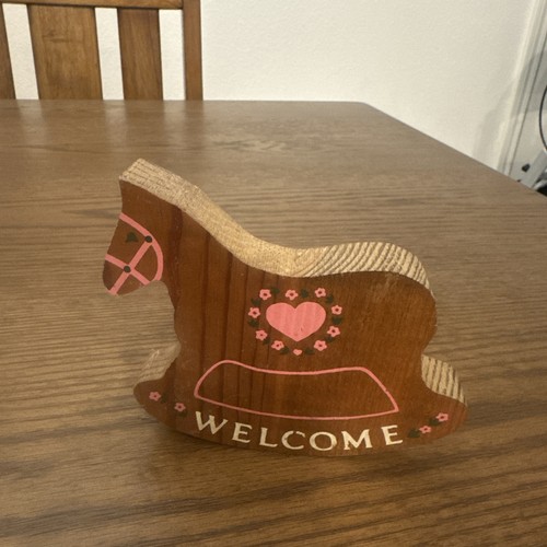 Hand painted wooden - hand,