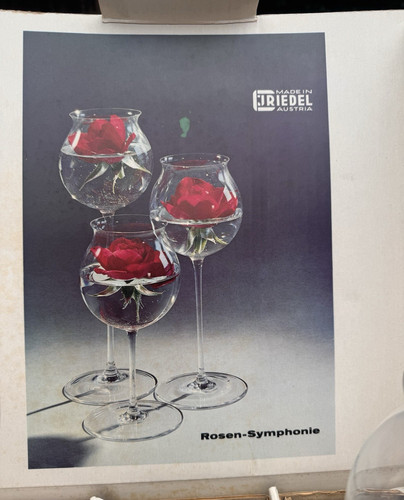 Riedel rosen symphonie table - rosen-symphonie,