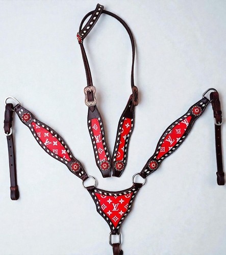 Red printed western - lv,
