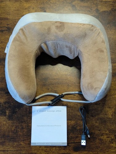Shaped neck massage pillow - massage,