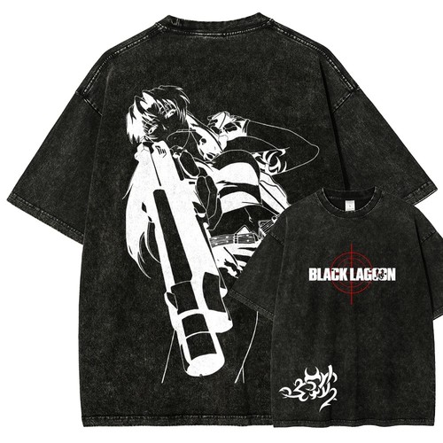 Anime black lagoon - lagoon, t-shirts