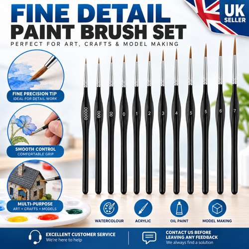 Premium paint brushes set - paint,