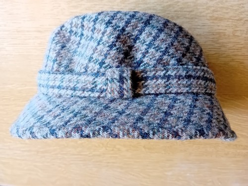 Harris tweed trilby - tweed,