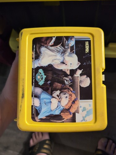 Vtg lunch box - box~cabbage, patch