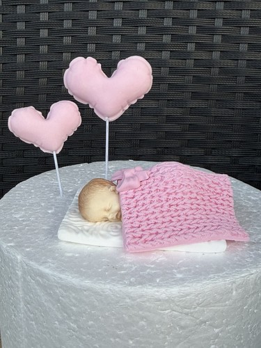 Edible sleeping baby - girl, on