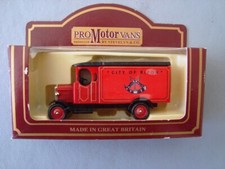 LLEDO PRO MOTOR VANS, STEVELYN & CO, MORRIS VAN  " CITY OF RIPON "   BOXED