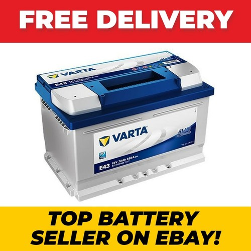 E43 varta blue dynamic car - e43,