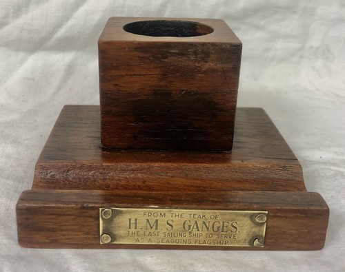 Vintage hms ganges desk - ganges, ll
