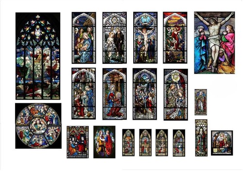 Scale stained glass - n,
