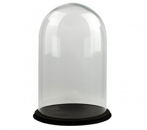 Clear circular glass - glass, with