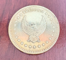 Vintage USA Eagle Token – No Cash Value Arcade Coin Freedom Collectable Rare