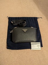 PRADA Brique Saffiano Leather